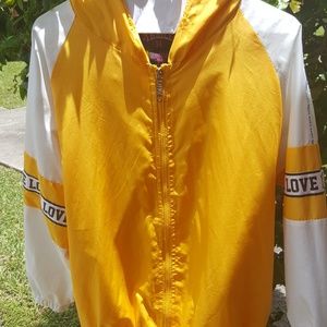 Love Yellow Windbreaker
